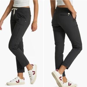 Vuori Womens Ripstop Cargo Performance Pant Charcoal Gray Activewear Size Medium